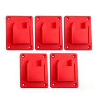 Support de fixation pour outils Milwaukee 18V avec vis, système de rangement mural pour garage, compatible perceuse, scie, atelier, garage
