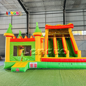 Castillo Inflable Comercial de PVC en Oferta, Casa de Brinco Inflable con Tobogán de Agua, Alquiler para <span class=keywords><strong>Fiestas</strong></span>, Hupfburg para <span class=keywords><strong>Fiestas</strong></span> <span class=keywords><strong>Infantiles</strong></span> - Product Image 2