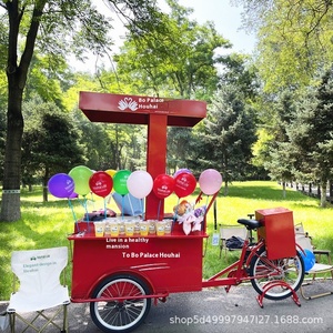 Carrito de Comida Móvil para Celebridades de Internet, Decoración Floral para Promoción de Helados, Exhibición de Marca en Centros Comerciales, Camiones de Comida - Product Image 3