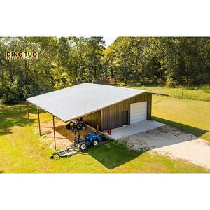 Structure en acier préfabriquée Entrepôt Structure en ossature spatiale Toiture plate Usine / Bâtiment métallique - Product Image 4