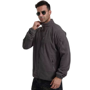 SFB30 715 Nouvelle Collection Automne – Veste Polaire Sportive à Col Montant, Couleur Unie, Imprimé Dégradé, en Polyester pour Activités de Plein Air - Product Image 4