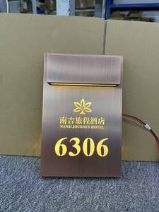 Plaques de porte en laiton métallique modernes, durables et personnalisées <span class=keywords><strong>pour</strong></span> monuments funéraires - Product Image 5