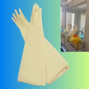Nucleic acid sampling booth with long-arm gloves, 200mm perforated flange, acid and <b>alkali</b> corrosion resistant, protective - Product Image 1