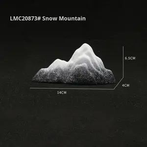 Adorno Minimalista de Rocalla Artificial de Resina Estilo Montañ<span class=keywords><strong>a</strong></span> Nevada China, Decoración Creativa para Sala de Estar, <span class=keywords><strong>Entrada</strong></span>, Bonsái, Acuario - Product Image 4