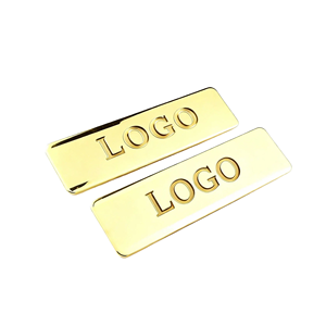 لوحة معدنية بشعار مخصص لحقائب اليد علامة العلامة التجارية لعلامة اسم الفرن - Product Image 5