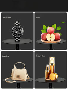 Plataforma Giratoria Profesional de 360 Grados con Varilla de Acero Inoxidable para Fotografía, Cabinas de Video, Estudio Negro, Exhibición - Product Image 5