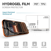Protection d'écran en verre nano anti-choc de haute qualité, 0,33 mm, en PET, pour iPhone 18 Pro Max, vente flash