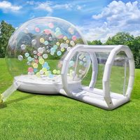 Domo Inflable Transparente Impermeable Tipo Túnel para Celebridades de Internet, para Cabina de Fotos en Bodas al Aire Libre