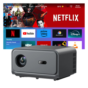Projecteur LCD 2026, 1200 lumens ANSI réels, projecteur LED, Full HD 1080P, vidéo 4K, mise au point automatique, correction de la distorsion trapézoïdale, home cinéma, WiFi 5G, Proyector - Product Image 2