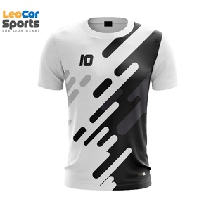 Nouvel uniforme de football Leocor Sports unisexe, design personnalisé, impression par transfert thermique, tissu Spandex/Polyester 240g, logo personnalisé - Product Image 4