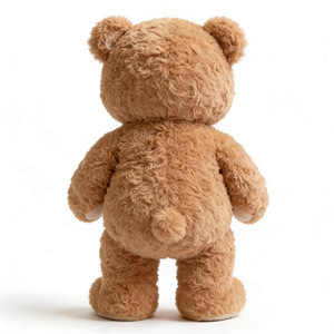 Orsacchiotto di Peluche Personalizzato, Giocattolo Morbido a Forma di Animale, Bambola di Peluche Personalizzabile, Orsacchiotto Marrone Morbido - Product Image 2