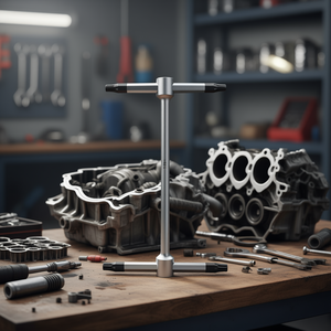 Llave Dinamométrica Tipo T T40 de 150 mm de Largo, Herramienta de Reparación Automotriz - Product Image 3