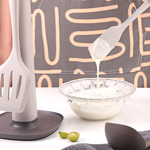 Ensemble d'ustensiles de cuisine en silicone, 7 pièces, résistant à la chaleur, cuillère, spatule, ensemble d'outils de cuisson pour utilisation sur poêle antiadhésive - Product Image 3