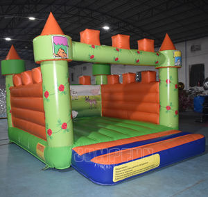 Happy farm cavalier <span class=keywords><strong>gonflable</strong></span> 4.5x3.5 mètre <span class=keywords><strong>Vache</strong></span> sautant château air marche videur - Product Image 1