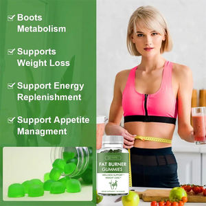 OEM/ODM Private Label Best Products Herbal Supplements Fat Burning Slimming with apple Cider <b>Vinegar</b> Gummies - Product Image 2