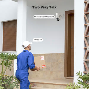 Arpha K16 <span class=keywords><strong>Tuya</strong></span> App Alexa Google <span class=keywords><strong>Assistant</strong></span> Audio bidirectionnel grand Angle extérieur sécurité domestique réseau AI double caméra - Product Image 2