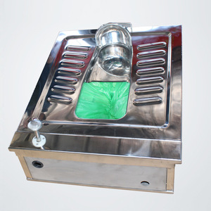 Inodoro Portátil de Acero Inoxidable Changwang 304 con Operación a Pedal y Parabrisas Frontal - Product Image 2