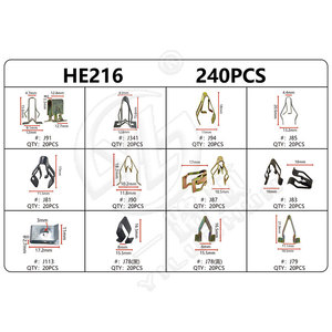 คลิปหนีบแผงหน้าปัดรถยนต์ HE216 สำหรับงานติดตั้งแผงหน้าปัดรถยนต์ทั่วไป - Product Image 4