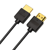 Alta velocidad HDMI 4K 60Hz 3D Hdr 20 metros 1,5 pies 0,5 M 1M corto Premium 1080p ultra delgado 4K para cámara ps4