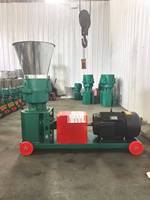Nouvelle machine à granulés d'aliments pour bétail QP, moteur électrique, capacité de 200 kg/h, construction en fonte, moteur en cuivre pur, 220V/380V 1