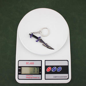 Jeu Jouets Valorant Porte-clés Mini Gun Porte-clés Retail Metal Toy Knife Prime Karambit Reaver Karambit - Product Image 4