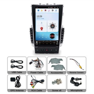 Écran Stéréo Tesla Android 15 de 12,1'' avec Carplay pour Infiniti Q50 Q50S Q60 Q60S 2014-2020 Autoradio Multimédia GPS Navi Unité Centrale - Product Image 6