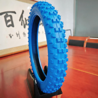 Neumático de Motocicleta Personalizado de Fábrica, Color 60/100-14 Y186, 50% de Contenido de Caucho, con Protección Antipinchazos, Neumático MX para Himalayan Ridge Raid