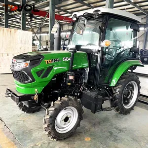 Tractores agrícolas baratos de 50HP 4*4 a la venta con motor diésel Weichai