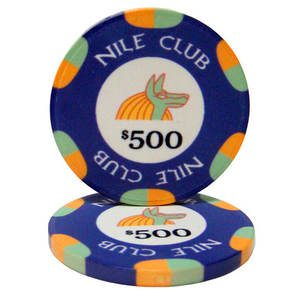 Jetons de poker en céramique Nile Club 10 grammes - Product Image 3