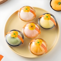 Popular Wholesale Instant Adults Sweet Desserts Mochi Rice Cake Japanese Style Matcha Jam Filled Grain Snack in Bag