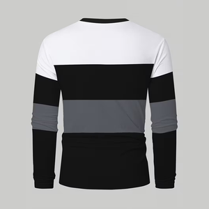 <span class=keywords><strong>T</strong></span>-<span class=keywords><strong>Shirt</strong></span> da <span class=keywords><strong>Uomo</strong></span> di Alta Qualità per Autunno e Inverno, Calda e alla Moda, con Stampa Digitale 3D, Collo Tondo e Maniche Lunghe - Product Image 2