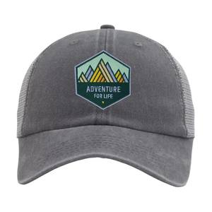 Casquette de papa de couleur unie 6 panneaux Casquette de camionneur en daim de qualité personnalisée Casquette de baseball en maille brodée 3d - Product Image 3