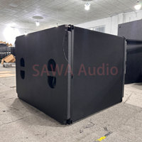 Subwoofer passif Vera S33 Single 18 pouces à deux voies 8 ohms 2000W pour scène de concert, utilisation intérieure et extérieure