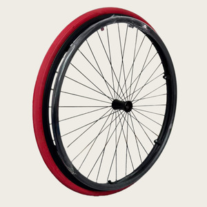 Ensemble de moyeu de roue 26x1 en alliage d'aluminium à 36 trous pour pièces de rechange de fauteuil roulant - Product Image 1