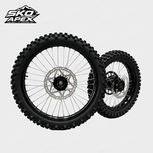 Kit de roues avant <span class=keywords><strong>AX</strong></span> Sur-Ron Ultra Bee 21/18 pouces pour rénovation/amélioration, prêt à monter, usiné avec précision, Traction Woods Talaria - Product Image 5