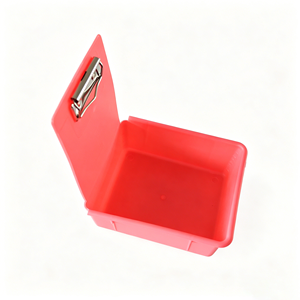 Boîte de rangement carrée en plastique multicolore personnalisable avec logo pour prothèses dentaires, support pour clips dentaires, bac de travail dentaire - Product Image 6