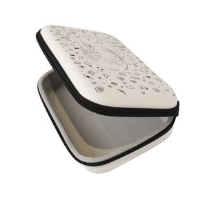 Étui de rangement portable en EVA rigide imprimé sur mesure, étui de protection étanche à fermeture éclair pour casque Bluetooth et câble de données - Product Image 4