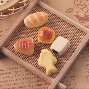 Accessoires <span class=keywords><strong>de</strong></span> jeu <span class=keywords><strong>de</strong></span> simulation alimentaire en résine pour maison <span class=keywords><strong>de</strong></span> poupée, décoration, mini rouleau <span class=keywords><strong>de</strong></span> pâte <span class=keywords><strong>de</strong></span> haricots rouges, petit pain <span class=keywords><strong>de</strong></span> poisson - Product Image 3