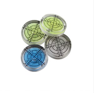 Nivel de burbuja universal de alta precisión 360. Nivel de burbuja circular tipo ojo de buey con escala para trípode de cámara, instrumento de topografía - Product Image 1