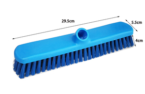 30CM Hard Floor Cleaning <strong>Brush</strong> for Floor Scrubbing Plastic Push <strong>Brush</strong> With Long Metal Stick Hard and Strong <strong>Deck</strong> <strong>Brush</strong> - Product Image 2