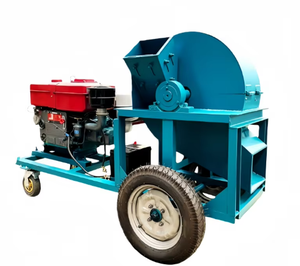 High Efficiency Farm <b>Wood</b> Log & Branch <b>Crusher</b> 3T/h Capacity 380V 1100W Motor 3-Year Warranty - Product Image 3