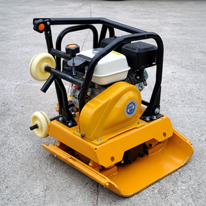 Compactadora Vibratoria Amarilla con Motor Lifan para Compactación de Suelo - Product Image 1