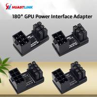 Carte d'alimentation GPU PH38A/PH38B/PH36A/PH36B, adaptateur d'angle à 180 degrés, connecteur d'alimentation GPU à 8 broches pour carte graphique d'ordinateur PC