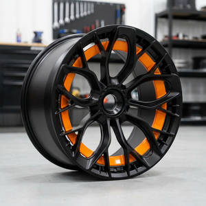 ล้อฟอร์จเกรดอากาศยาน T6061 แบบหลายก้านเคลือบสีฝุ่น สำหรับ BMW Audi <span class=keywords><strong>Mercedes</strong></span> Porsche - Product Image 4