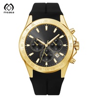 Fournisseur de montres en saphir avec logo personnalisé OEM, chronographe, montre mécanique automatique pour homme