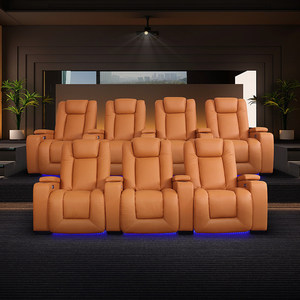 Canapés cinéma électriques de luxe avec fonction relax solution premium pour home cinéma privé et VIP - Product Image 2