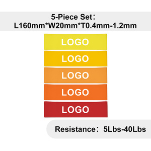 Juego de Bandas de Terapia de Látex Profesional para Dedos de las Manos y los Pies con 5 Niveles de Resistencia para Rehabilitación Progresiva - Product Image 5