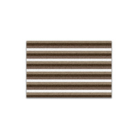 Tapis d'entrée carré à boucles dégradées, épais, antidérapant, en PVC, résistant à la saleté et aux boue