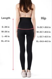 بنطلون يوجا للحوامل مخصص حسب الطلب، خصر عالي، مقاسات كبيرة، تصميم نحيف، ناعم للغاية، قابل للتنفس، مصنوع من النايلون والسباندكس للنساء الحوامل - Product Image 2