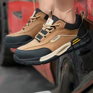 Zapatos al por Mayor de Moda, Botas de Piel Vacuna Genuina, Botas de Trabajo de Lujo, Botas Chelsea Clásicas Casuales para Hombre - Product Image 4